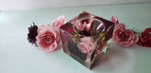 Preserved Bridal Bouquet Candle Holder Keepsake.Wedding Flowers Resin Paperweights.Wedding anniversary.