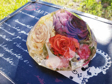Preserved Wedding Flowers Bouquet Large Diamond Shaped Resin Paperweight Keepsake.Preserving Bridal Bouquet. Dried Flowers.Funeral flowers.