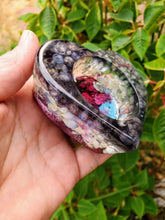 Preserved Bridal Funeral Flowers Resin Heart Candle Holder Paperweights Keepsake. Preserved Paperweight. Preserving Flowers Weddings Funeral