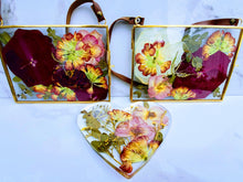 Custom Pressed Flowers Bouquet Preservation, Wedding Bridal DRIED Flowers, Wedding, Funeral Pressed Flowers, Keepsake Glass Metal Frame