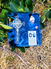 Custom Memorial Funeral Frame. Funeral Pressed Flowers Frame. Memorial flowers frame.