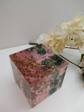 Pet Resin Paperweight Ashes Keepsake cube. Memorial Sympathy Gift with ashes in resin like glass. Pet remembrance .Dog Cat ashes in resin.