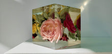 Wedding Flowers Preservation Resin Cube. Keepsake Sweet memories of your wedding, anniversary.