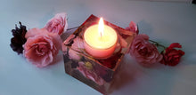 Preserved Bridal Bouquet Candle Holder Keepsake.Wedding Flowers Resin Paperweights.Wedding anniversary.
