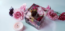 Preserved Bridal Bouquet Candle Holder Keepsake.Wedding Flowers Resin Paperweights.Wedding anniversary.