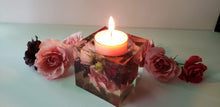 Preserved Bridal Bouquet Candle Holder Keepsake.Wedding Flowers Resin Paperweights.Wedding anniversary.