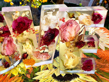 Extra Large Resin Alphabet Letters ,YOUR OWN FLOWERS, funeral flowers preserved, flower keepsake letters, Flower Letters, Resin Art Flowers