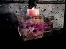 Preserved Bridal Bouquet Candle Holder Keepsake.Wedding Flowers Resin Paperweights.Wedding anniversary.