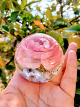 Preserved wedding Flowers Resin Sphere Paperweight Keepsake. Alphabet Letters your wedding, anniversary,funeral.Set of 5.