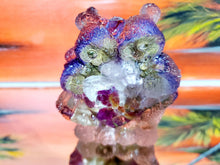 Preserved Pressed Wedding Flowers Petals in Resin Figurine Funeral Flowers Paperweight Keepsake. Bridal Bouquet. Memories