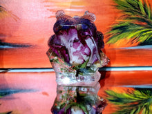Preserved Pressed Wedding Flowers Petals in Resin Figurine Funeral Flowers Paperweight Keepsake. Bridal Bouquet. Memories