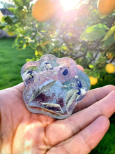 Pet Loss Grief. Memorial Resin Diamond Paperweight Keepsake.Memorial Sympathy Gift with pet's ashes.Pet remembrance .Dog Cat ashes in resin.