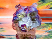 Preserved Pressed Wedding Flowers Petals in Resin Figurine Funeral Flowers Paperweight Keepsake. Bridal Bouquet. Memories