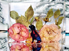 Pet Ashes Dog Memorial Urn from your preserved Wedding Memorial Flowers Pet Cremains Fur Hair Custom Keepsake. Dog ashes Urn Frame.