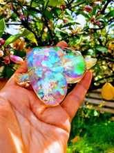 Pet Loss Grief. Memorial Resin Heart Paperweight Keepsake.Memorial Sympathy Gift with pet's ashes.Pet remembrance .Dog Cat ashes in resin.
