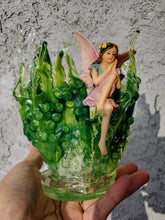 Pet Loss Grief Urn Memorial Resin Vase Bowl Paperweight Keepsake.Memorial Sympathy with pet's ashes.Pet remembrance .Dog Cat ashes in resin.