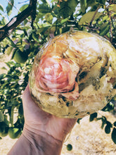 Flower Preservation. Resin Block. Diamond Shaped Resin Paperweight Keepsake. Preserved Bridal Bouquet. Dried Flowers. Funeral flowers.