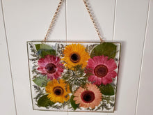 Custom Pressed Wedding Flowers Bouquet Resin Frame. Flowers Preservation. Preserved Wedding Funeral Flowers. Pressed Flowers Hanging Frame.