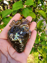 Pet Loss Grief. Memorial Resin Heart Paperweight Keepsake.Memorial Sympathy Gift with pet's ashes.Pet remembrance .Dog Cat ashes in resin.