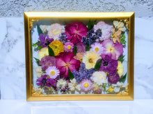 Custom Pressed Flowers Bouquet Preservation, Wedding Bridal DRIED Flowers, Wedding, Funeral Pressed Flowers, Keepsake. Hanging Frame
