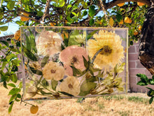 Custom Pressed Wedding Flowers Bouquet Resin Frame. Flowers Preservation. Preserved Wedding Funeral Flowers. Pressed Flowers Hanging Frame.