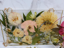 Pressed Dried Wedding Flowers Bouquet Resin Frame. Flowers Preservation. Preserved Wedding Funeral Flowers. Set of 3 Pressed Flowers Frames.