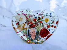 Flower Preservation. Resin Block like glass Paperweight Keepsake Bridal romantic memories of your wedding anniversary ,funeral