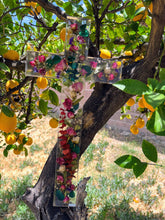 Funeral Bouquet Preservation Cross Frame. Bridal Flowers Preservation. Preserved Funeral Flowers. Pressed Flowers Hanging Frame.