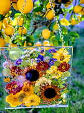 Pressed Dried Wedding Flowers Bouquet Resin Frame. Flowers Preservation. Preserved Wedding Funeral Flowers. Pressed Flowers Hanging Frame.