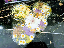 Wedding Flowers Preservation Coasters. Funeral flowers Preservation Resin Coaster Set.