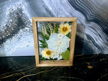 Pressed Flowers Bouquet Preservation, Bridal Wedding Bouquet, Funeral Pressed Flowers, Keepsake. Pressed flowers frame.