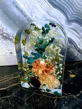 Wedding Flowers Preservation Dome Arch Resin Paperweight Keepsake Bridal memories of your wedding anniversary ,funeral