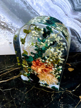Wedding Flowers Preservation Dome Arch Resin Paperweight Keepsake Bridal memories of your wedding anniversary ,funeral