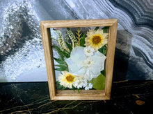 Pressed Flowers Bouquet Preservation, Bridal Wedding Bouquet, Funeral Pressed Flowers, Keepsake. Pressed flowers frame.
