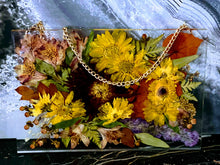 Bridal Bouquet Preservation Resin Frame. Wedding Funeral Pressed Flowers Frame.