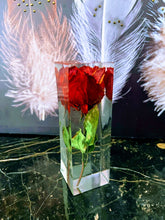 Funeral Flower Preservation Resin Paperweight Keepsake. Wedding/ Bridal memories of your wedding anniversary ,funeral