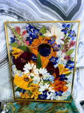 Flower Preservation, Pressed flower frame. Wedding Bridal DRIED Flowers, Wedding, Funeral Pressed Flowers, Keepsake
