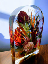 Wedding Flowers Preservation Dome Arch Resin Paperweight Keepsake Bridal memories of your wedding anniversary ,funeral