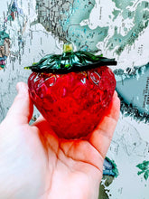 Flower Preservation Strawberry Resin Jewelry Box Organizer Paperweight Keepsake memories of your wedding, anniversary, funeral.