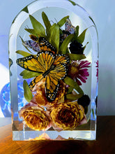 Wedding Flowers Preservation Dome Arch Resin Paperweight Keepsake Bridal memories of your wedding anniversary ,funeral