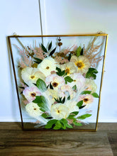 Flower Preservation, Pressed flower frame. Wedding Bridal DRIED Flowers, Wedding, Funeral Pressed Flowers, Keepsake