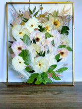 Flower Preservation, Pressed flower frame. Wedding Bridal DRIED Flowers, Wedding, Funeral Pressed Flowers, Keepsake