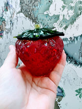 Flower Preservation Strawberry Resin Jewelry Box Organizer Paperweight Keepsake memories of your wedding, anniversary, funeral.