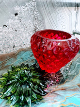 Flower Preservation Strawberry Resin Jewelry Box Organizer Paperweight Keepsake memories of your wedding, anniversary, funeral.