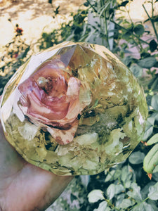 Flower Preservation. Resin Block. Diamond Shaped Resin Paperweight Keepsake. Preserved Bridal Bouquet. Dried Flowers. Funeral flowers.