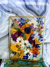 Flower Preservation, Pressed flower frame. Wedding Bridal DRIED Flowers, Wedding, Funeral Pressed Flowers, Keepsake