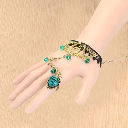 Acedre Rhinestone Finger Ring Bracelet Silver Bracelet Ring Hand Chain  Crystal Simple Wedding Party Hand Accessories for Women price in Saudi  Arabia | Amazon Saudi Arabia | kanbkam