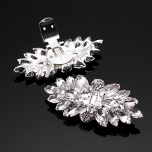 Rhinestones Crystal Clip Shoe Decorations. Wedding Bridal Party Accessories.