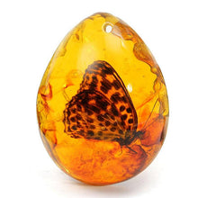 Crystal Amber Resin  Butterfly Figurines Paperweights Crafts Figurine  For Home Wedding Decor.Butterfly resin keepsake paperweight.Stone Pendant Necklace Gemstone for DIY Jewelry Pendant Cabochon Crafts.Healing crystal
