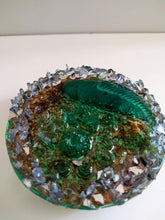 3D Frozen Green resin lake Koi fish paperweight keepsake. Icy water fish figurine resin art. Fish pond paperweights.Fish keepsake.Office dec